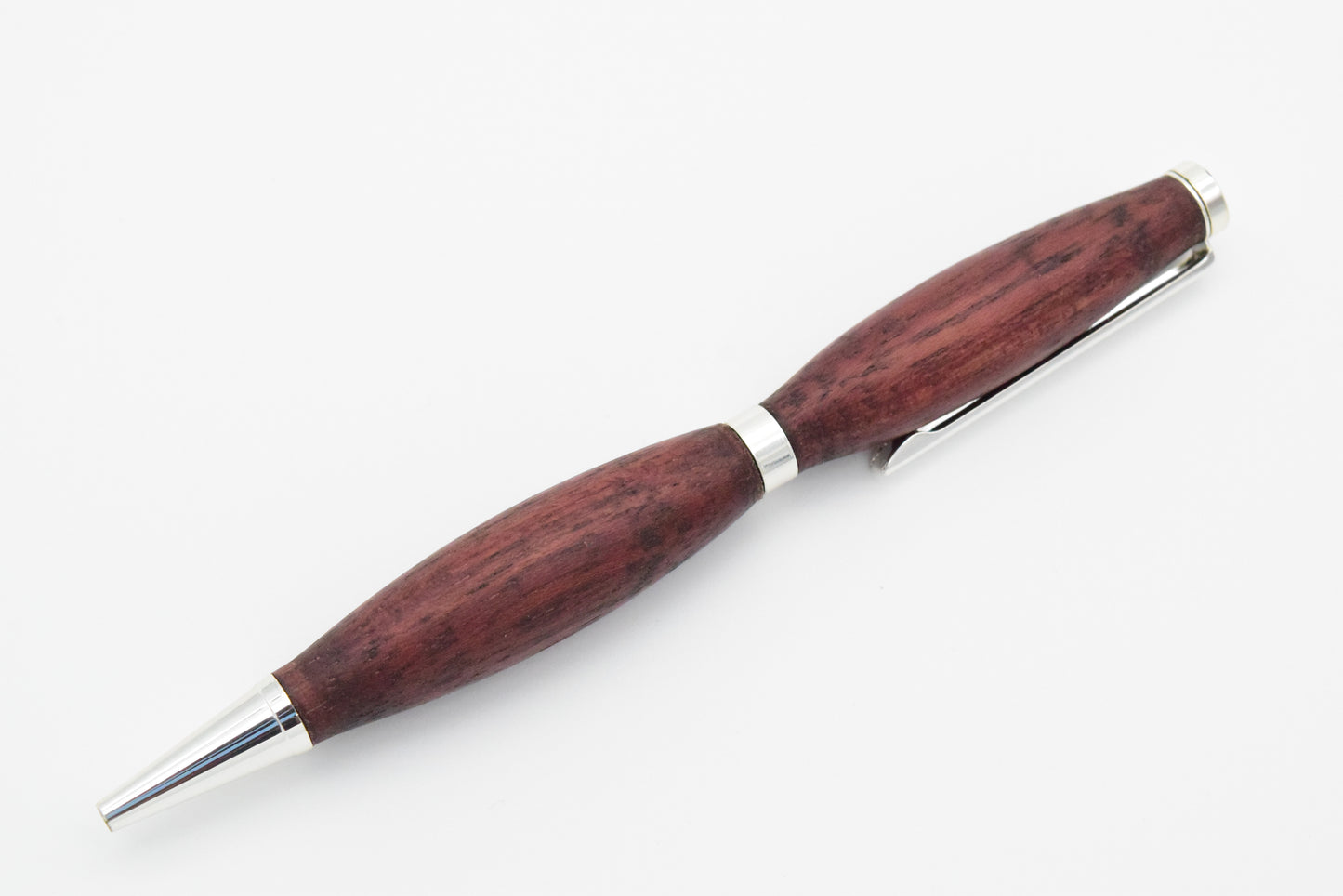 Slimline Pen Purple Heart (silver)