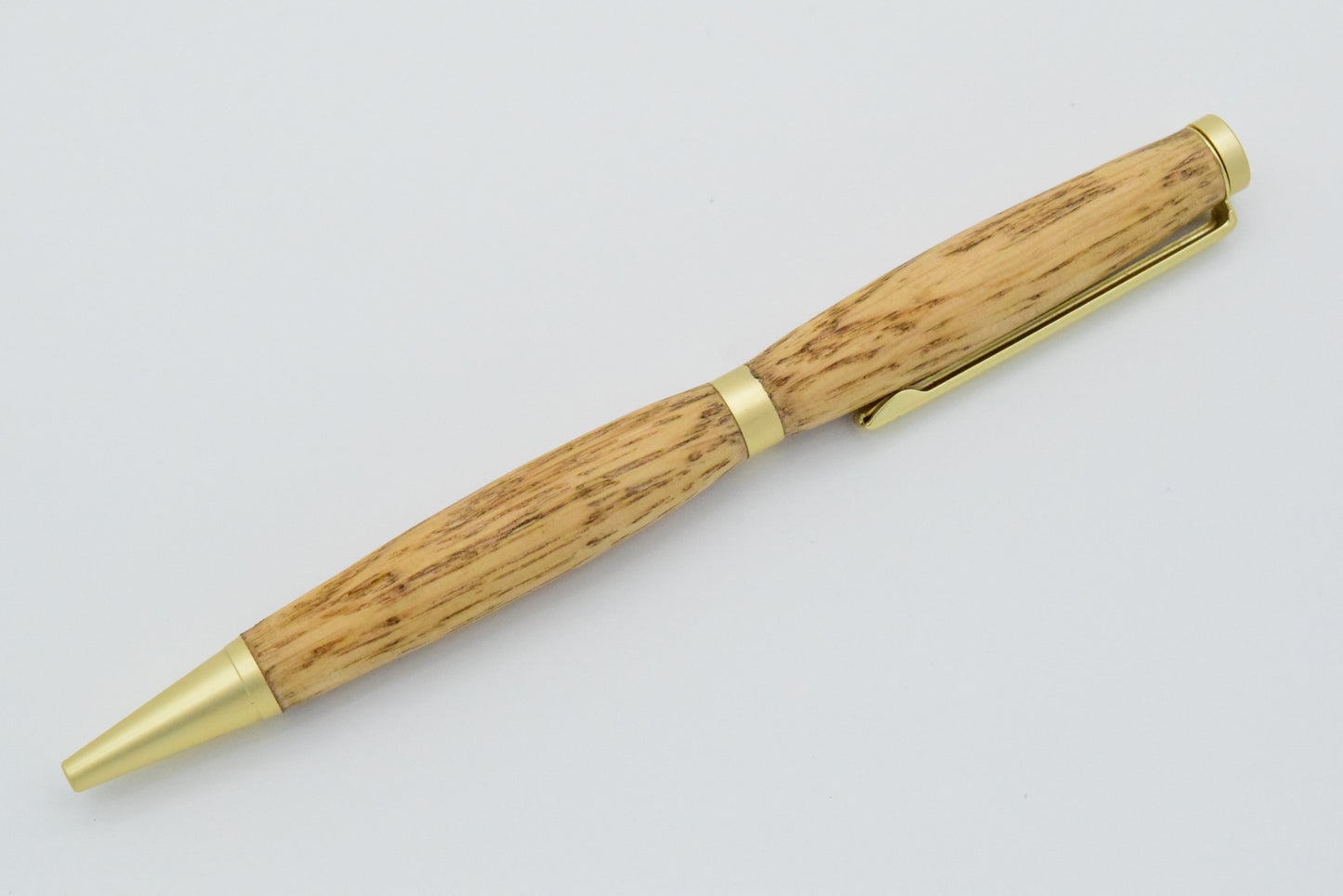 Slimline Pen White Oak (Gold)