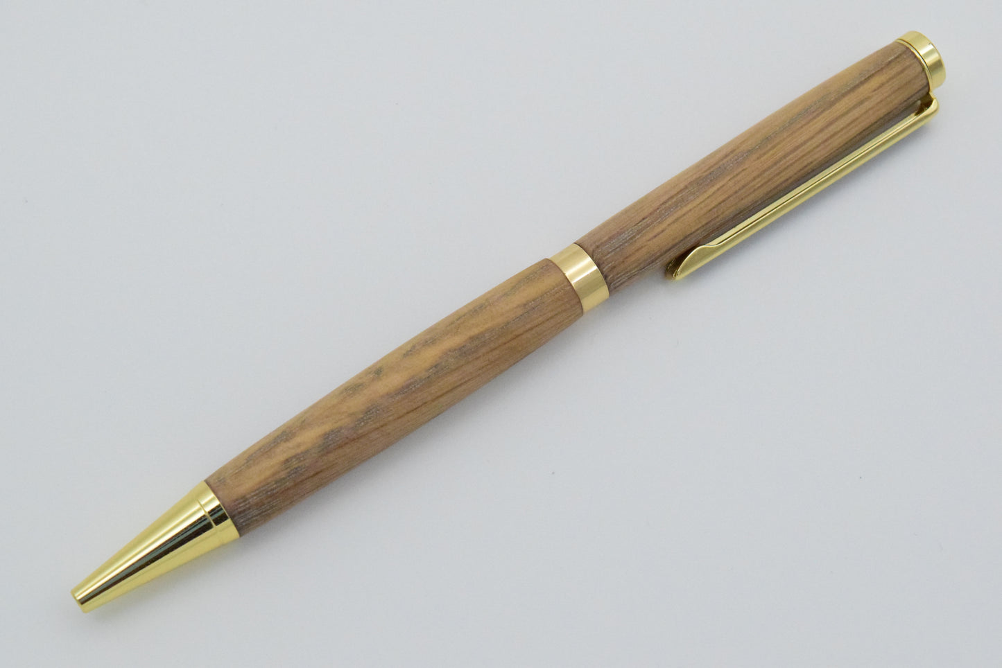 Slimline Pen White Oak (Gold)