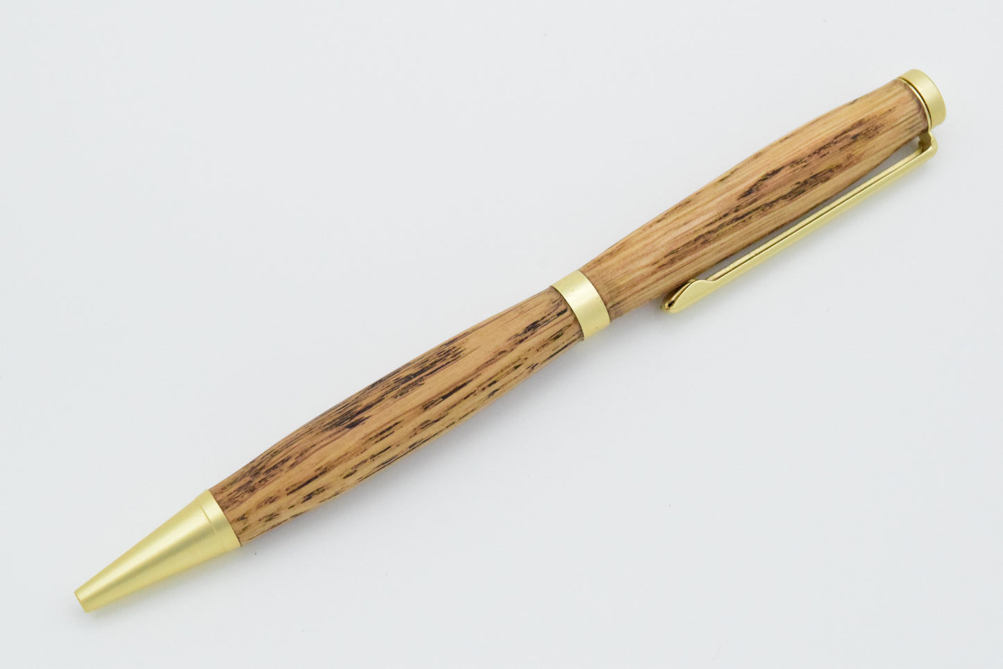 Slimline Pen White Oak (Gold)